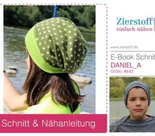 E-Book - Mütze, unisex Beanie „DANIEL & DANIELA“ – 2 Schnitte plus Wendeoptionen
